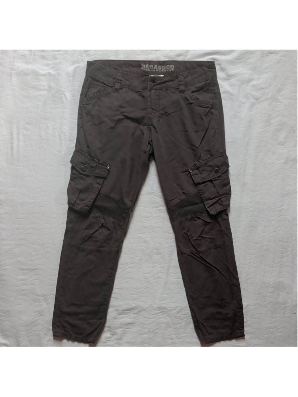 Women's Parasuco Cargo Pants Charcoal size 4